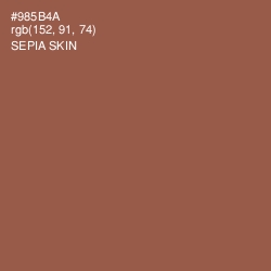 #985B4A - Sepia Skin Color Image